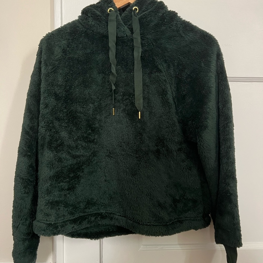 Old Navy Forest Green Fleece Jacket